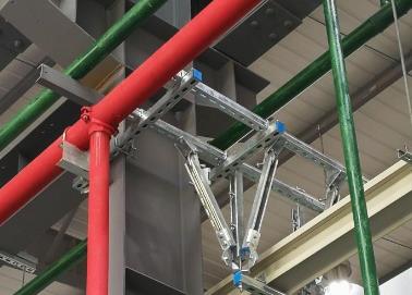 都匀该抗震支架的整体式支吊架结构协调性好